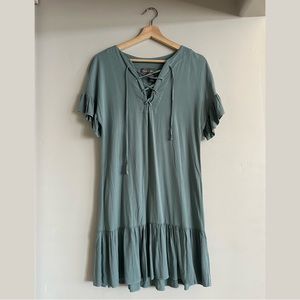 Michael Stars Light Blue Flowy Dress - Anthropologie